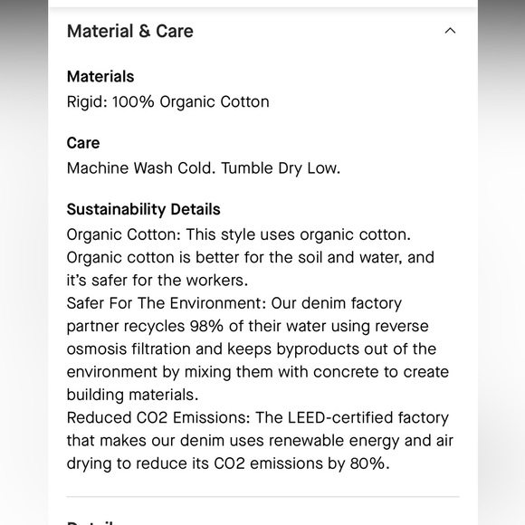 NWT Everlane Jeans The Relaxed Straight Fit Organic cotton - Picture 4 of 16